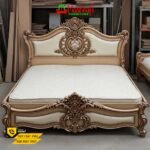 The Maharaja Premium Carved Bed