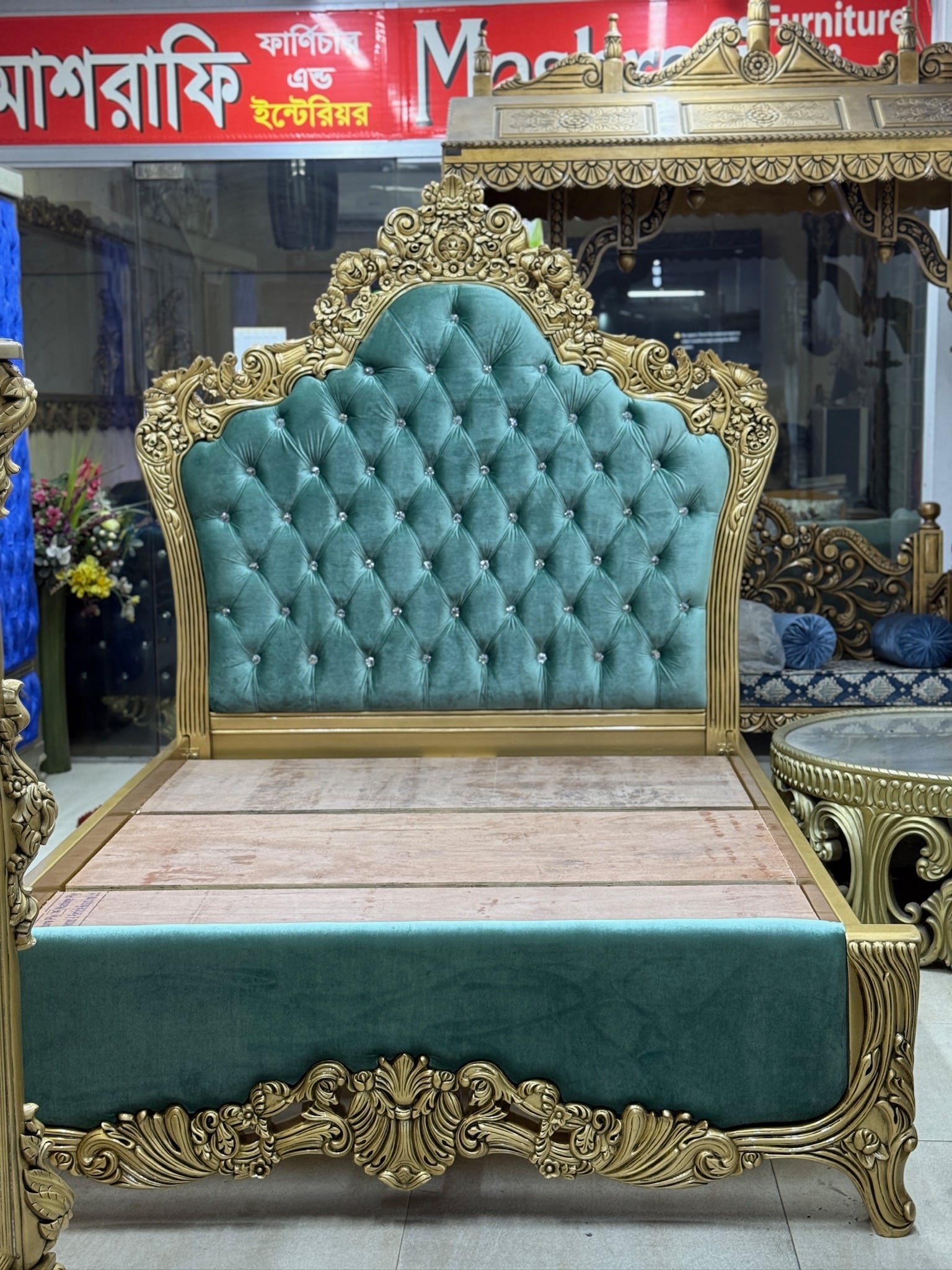 IMG_4202 Handcrafted Shegun Luxury Bed for Elite Homes - Image 1